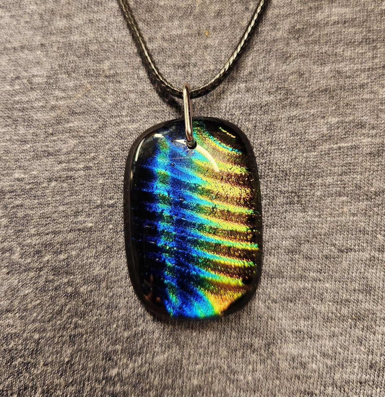 Rainbow Wing Pendant